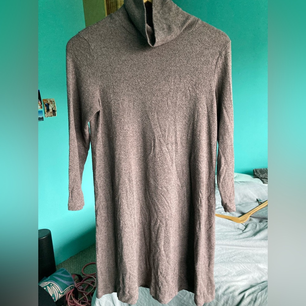 American eagle Cozy Turtleneck Swing Dress